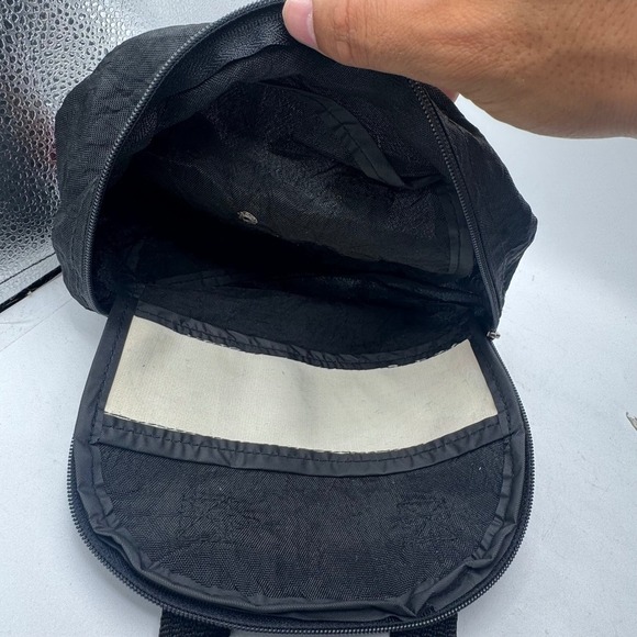 1980s Snoopy Vintage Lunch Box Handbag Cartoon‎ Character Black Small Bag. NWT - Picture 8 of 10